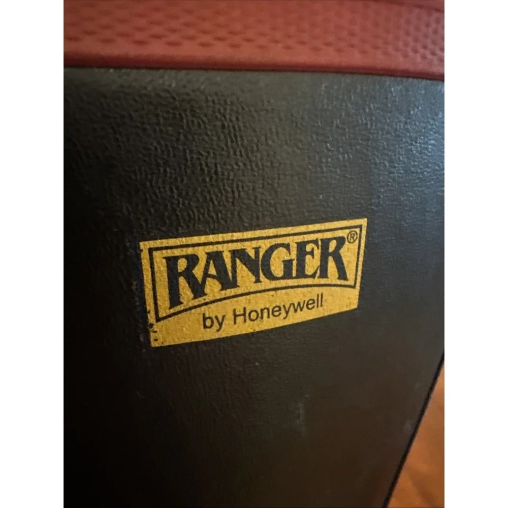 Vintage Ranger Honeywell 8081 Rubber Work Boots Mens Size 12 Waterproof Buckle